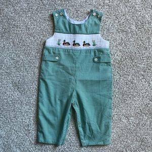 Baby Boy Smocked Duck Outfit